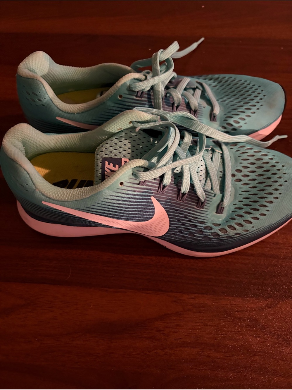 Nike Zoom Women’s Running Shoes Size 7.5 - Turquoise/Blue Ombré